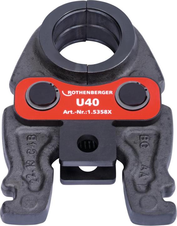 Actual product image Rothenberger - U - Profile COMPACT pressing tongs / pressing jaw, size U 40 (10 mm)