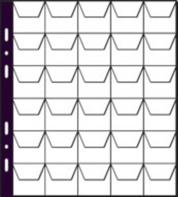 Produktbild Pagna Mnzhllen, 30 F„cher … 35 x 35 mm, 215 x 235 mm (35 x 35 mm)