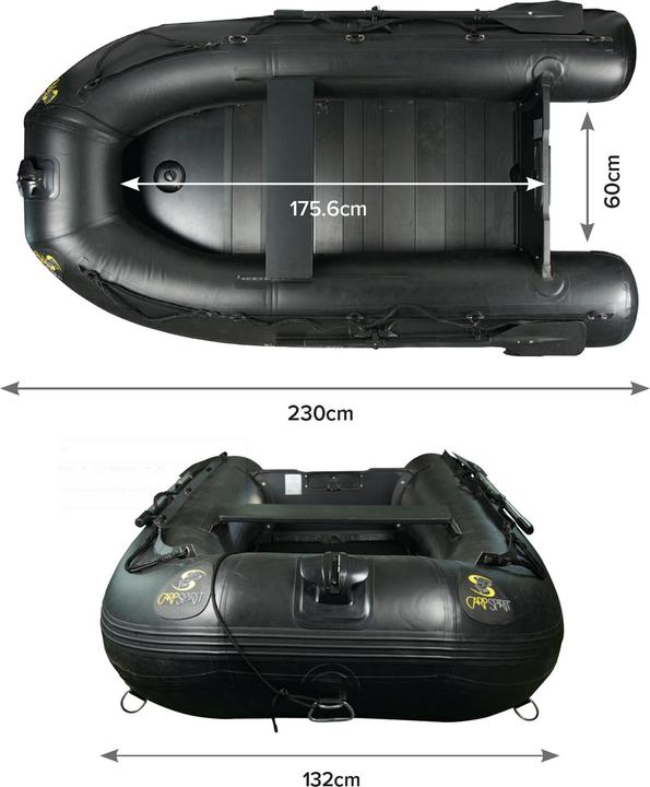 Produktbild Carp Spirit Black Boat ALU (270 cm)