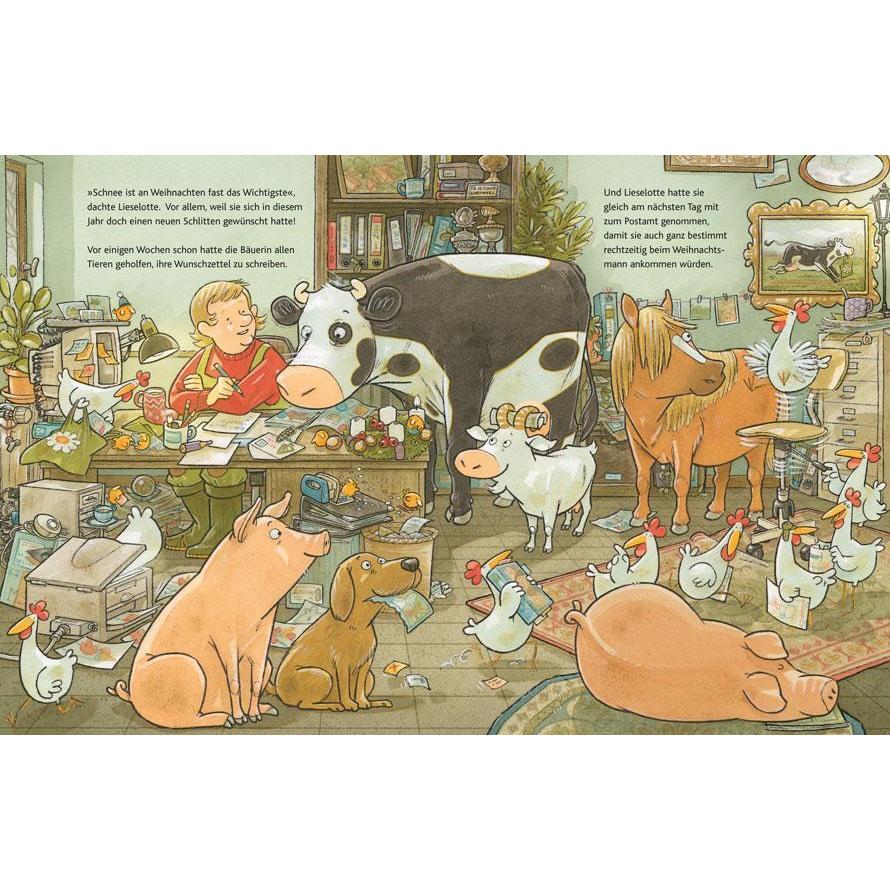 Thumbnail - Lieselotte Weihnachtskuh, Kinderbücher von Alexander Steffensmeier