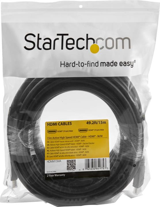 Produktbild StarTech 15m Active High Speed HDMI Cbl (15 m)
