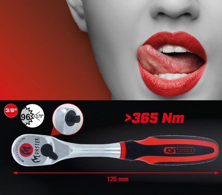 Produktbild KS Tools 3/8 Monster Umschaltknarre (3/8")