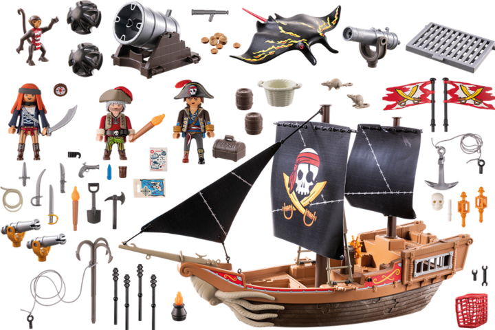 Produktbild Playmobil Grosses Piratenschiff (71530, Playmobil Pirates)