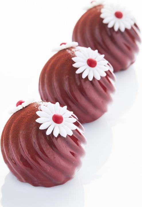 Produktbild Martellato Silikonform Kugel Twist (6.20 cm)