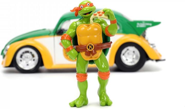 Actual product image Jada Turtles 1959 VW Drag Beetle