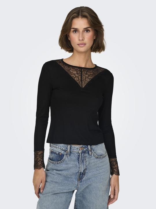 Image du produit JdY Jdyroxy L/S Lace Top Jrs (XS)
