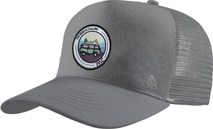 grey - caravan mountain