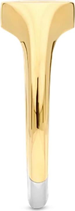 Immagine prodotto Ti Sento Milano Anello con zirconi bicolore placcato oro 12199ZY (56, 925 Argento)