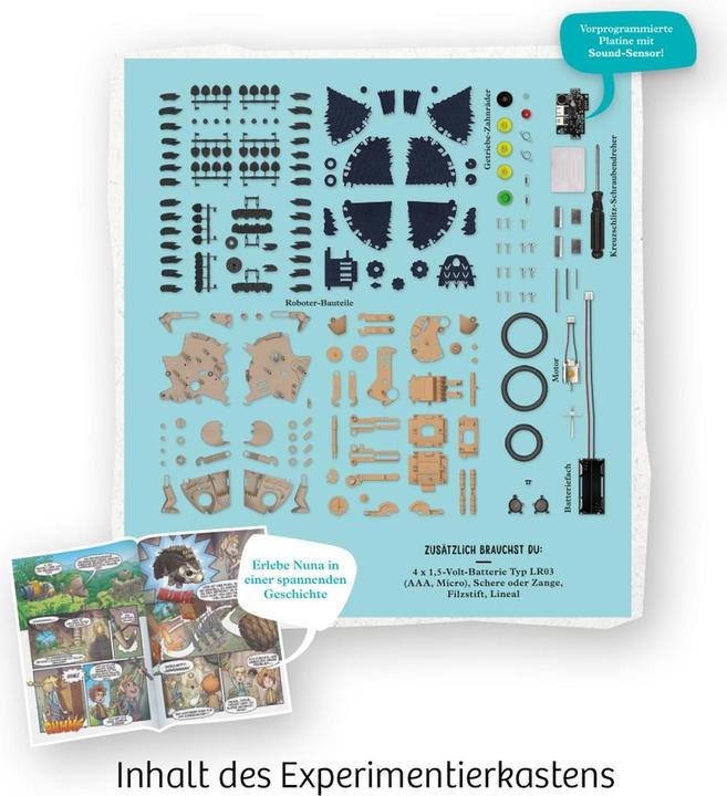 Actual product image Kosmos Nuna - Fascinating hedgehog