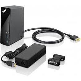 Thumbnail - Lenovo ThinkPad OneLink Pro Dock (USB-A), Dockingstation + USB Hub, Schwarz