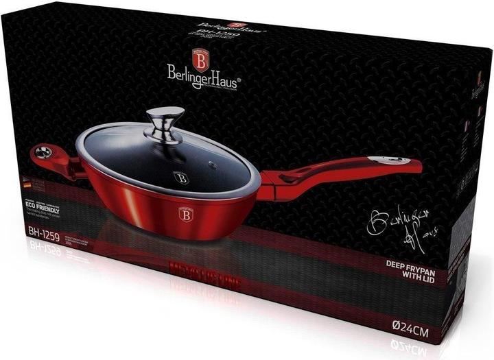 Produktbild BerlingerHaus GRANITE FRY 32cm Red METALLIC LINE BH-1261 (Aluminium, 32 x 7.80 cm)