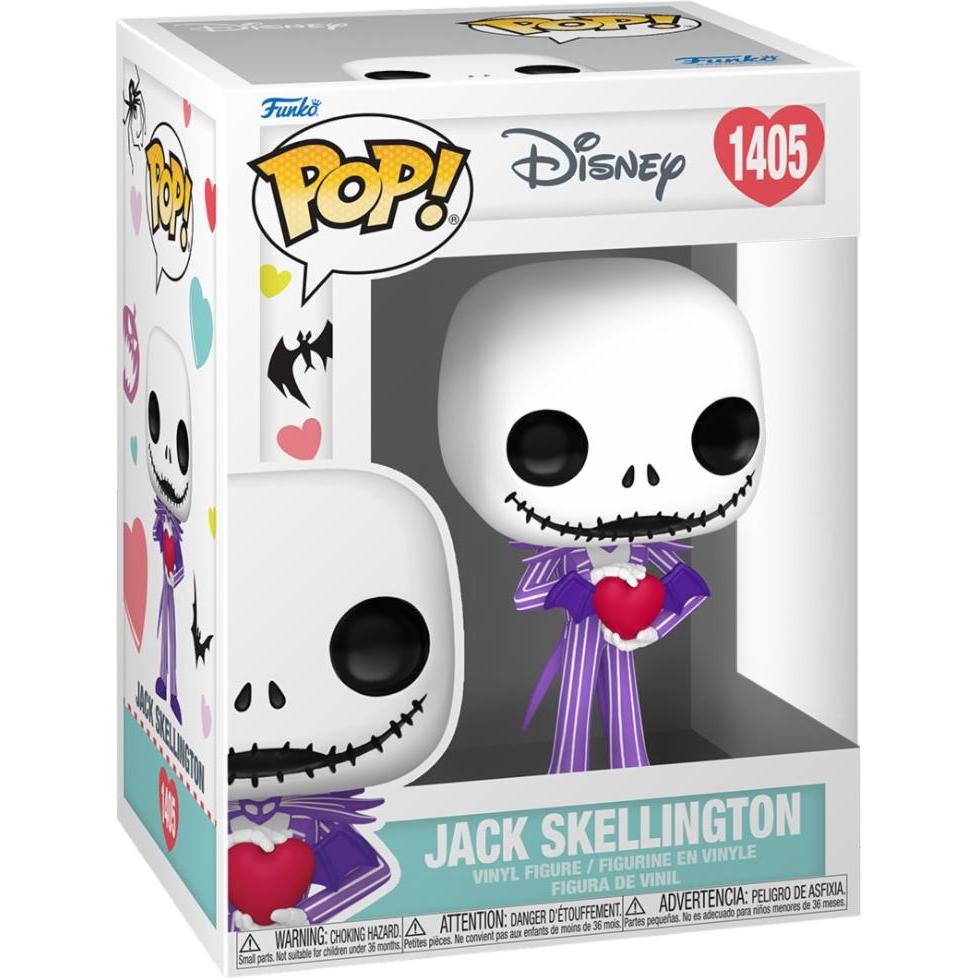 Thumbnail - Funko L'ETRANGE NOEL DE MONSIEUR JACK - POP Valentines N° 1405 - Jack