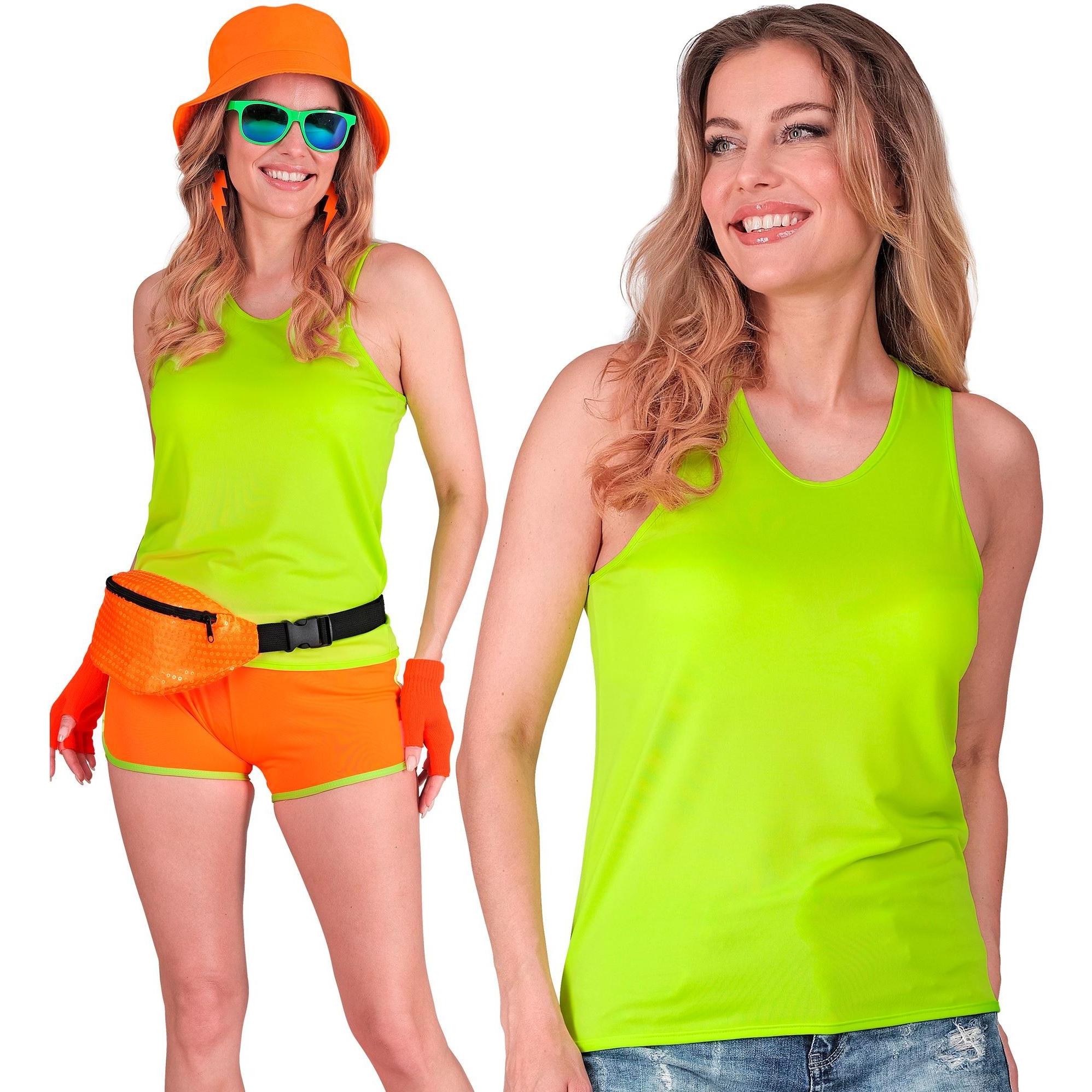 Thumbnail - Widmann Neon Grünes Tank Top