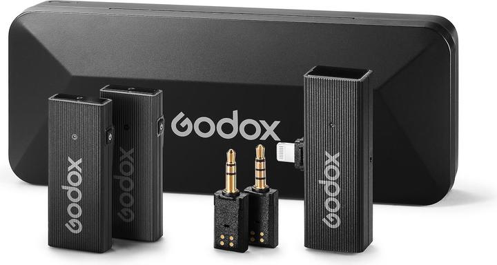 Godox MoveLink Mini LT Kit2 2.4GHz Wireless Microphone System