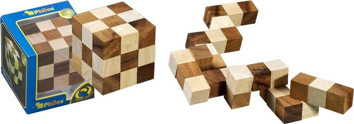 Actual product image Philos Snake cube (French)