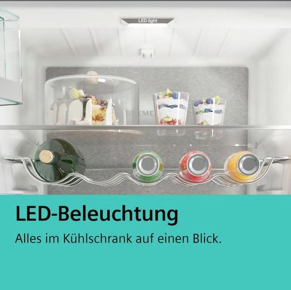 Actual product image Siemens KI22LEDD1 Built-in refrigerator with freezer compartment (DE model) (119 l)