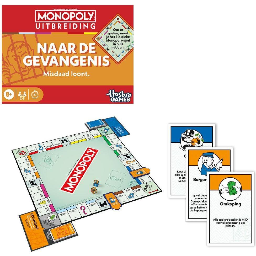 Thumbnail - Hasbro Monopoly Go To Jail
