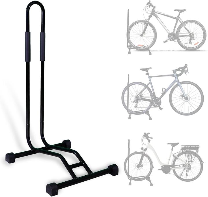 Bike Nook Lot de 2 supports de rangement verticaux originaux pour vélo pour garage et utilisation en intérieur et en extérieur, sans perçage