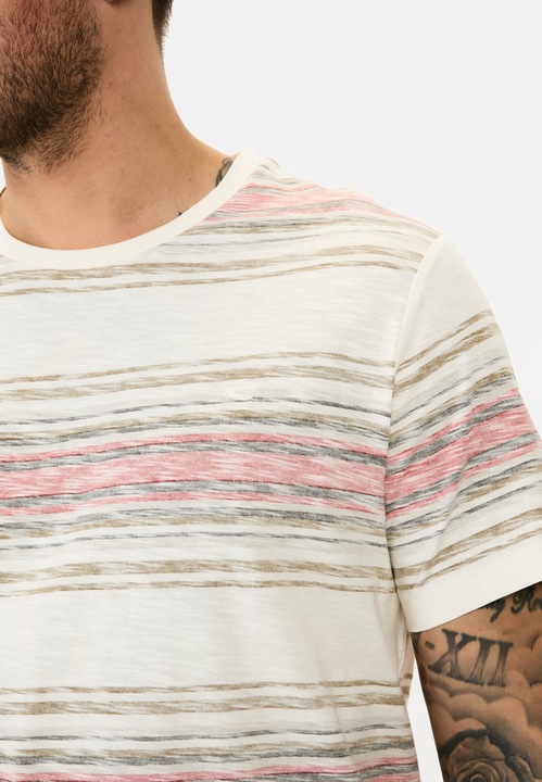 Actual product image Camel Active T-Shirt mit Streifenmuster aus Baumwolle (6XL)