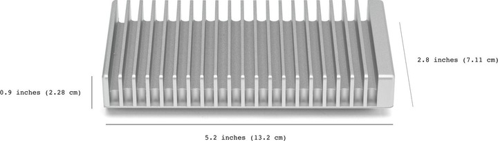 Actual product image OWC Express 1M2 (M.2 2242, M.2 2230, M.2 2280)
