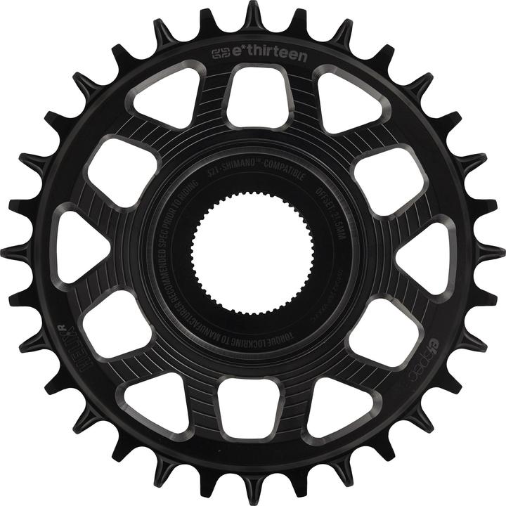 Produktbild e*13 Helix R e*spec SRAM Direct Mount Kettenblatt, Shimano EP8, 32 Z., black (32)