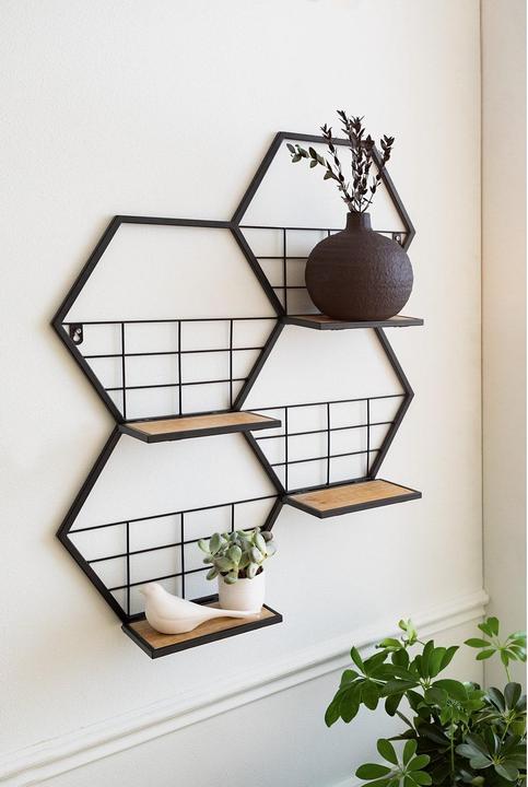 Immagine prodotto Angela Bruderer Wandregal «Hexagon»