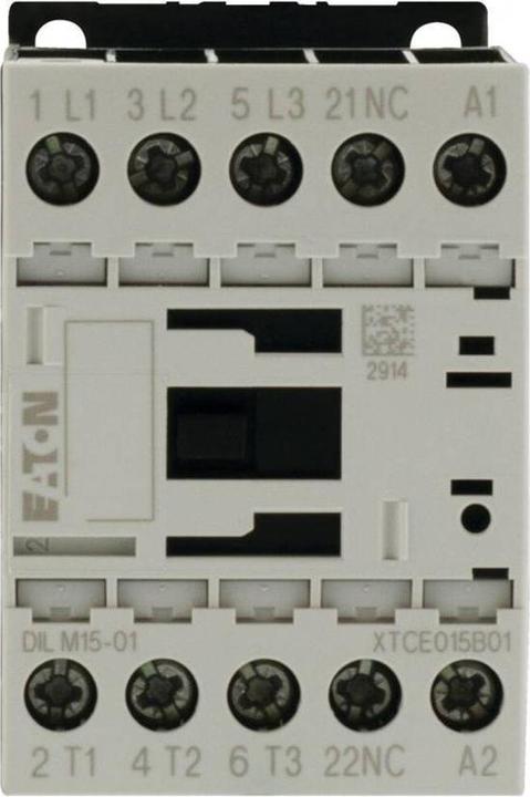 Actual product image Eaton Power contactor DILM DILM15-01(24VDC) 1 NC contact 24 V/DC