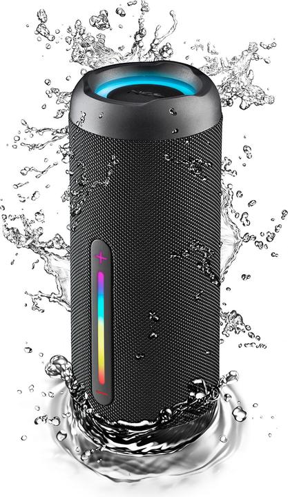Actual product image NGS Enceinte Nomade Bluetooth Roller Furia 3 (Noir) (9 h)