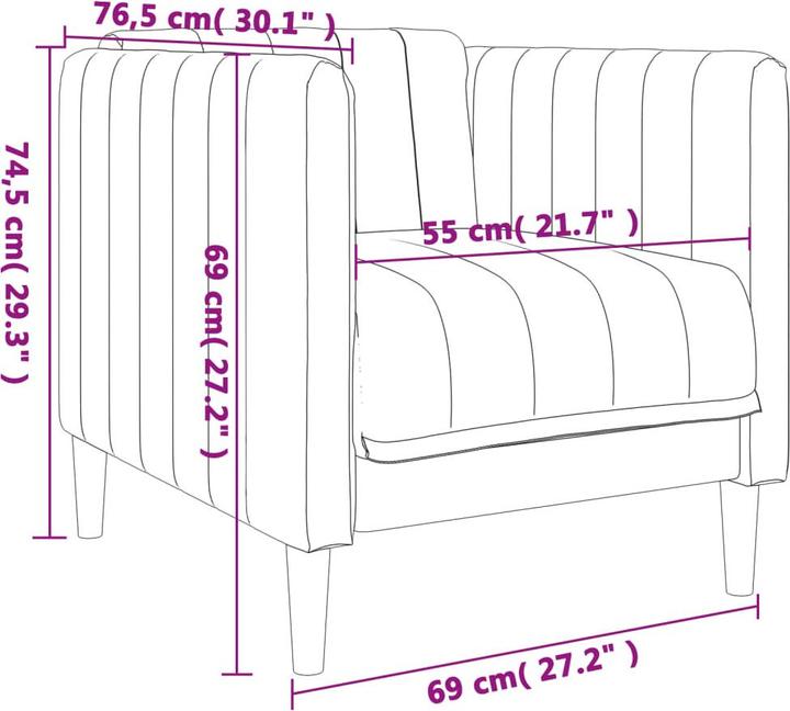 Actual product image vidaXL Sofagarnitur (Upholstery set)