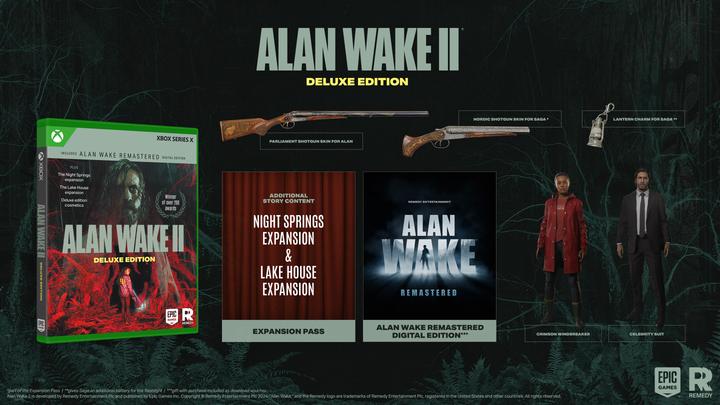 Productafbeelding Epic Alan Wake 2 XBSX Deluxe Editie UK (Xbox serie X, EN)