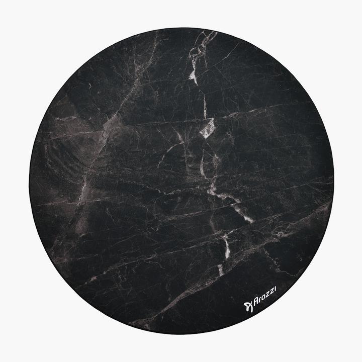 Actual product image Arozzi Computer chairs / desks ZONA Round Floor Pad - Black Marble (121 x 121 cm)