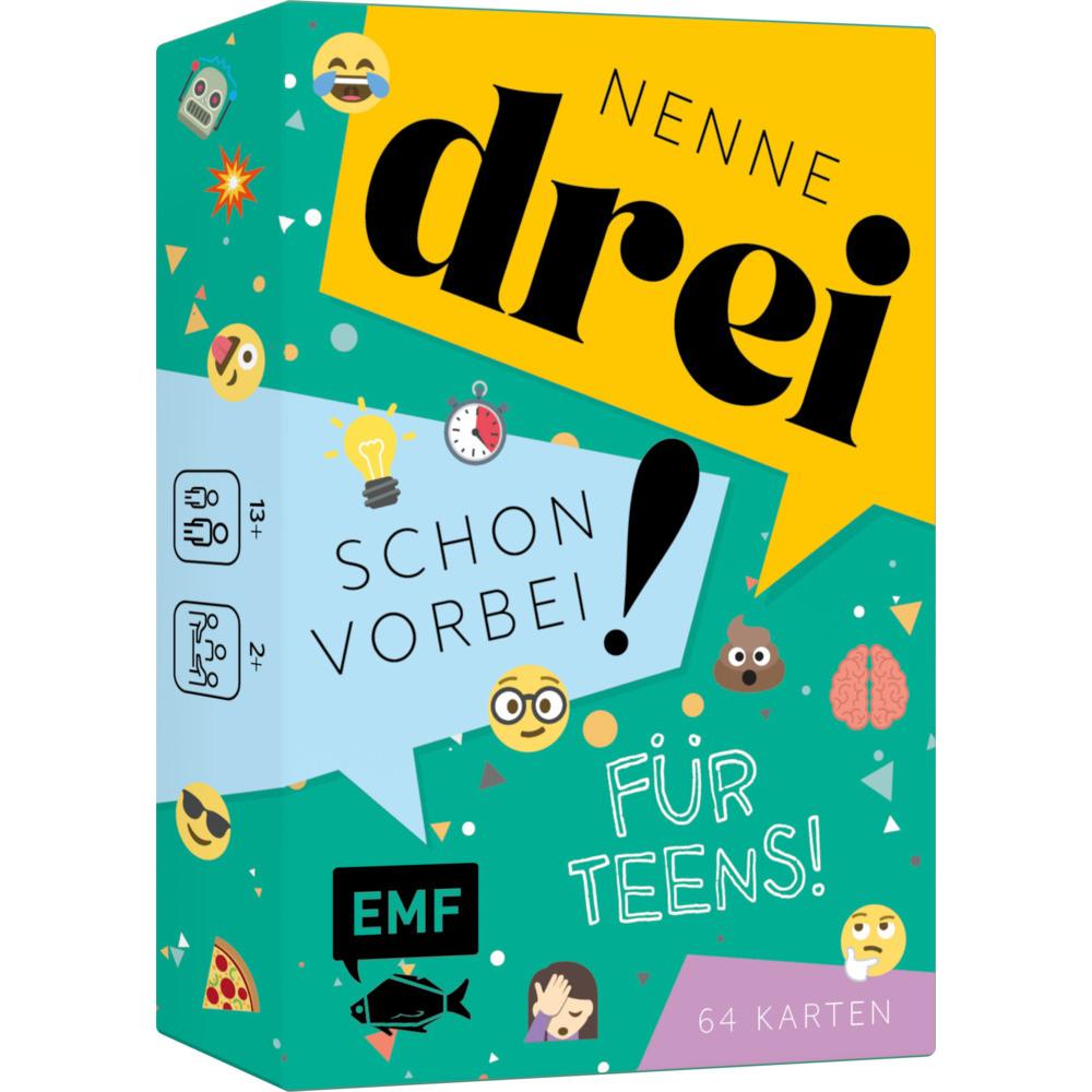 Thumbnail - Edition Fischer Kartenspiel: Nenne drei – schon vorbei!... für Teens! (Deutsch)