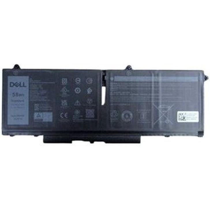 Dell BTRY,PRI,58WHR,4C,LITH,SMP,REN (4 Zellen, 3625 mAh), Notebook Akku, Schwarz