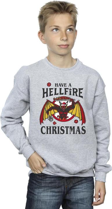 Image du produit Netflix - Sweat STRANGER THINGS HELLFIRE CHRISTMAS - Garçon (128)