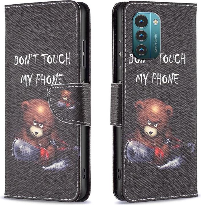 Cover-Discount Nokia G11 / G21 - Leder Hülle Don't Touch (Nokia G11, Nokia G21)