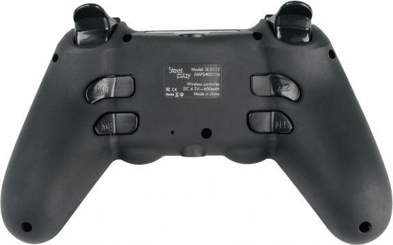 Actual product image Steelplay Slim Pack Wireless Controller Ruby Red Multi (PC, PS4)