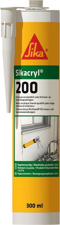 Actual product image Sika Sikacryl-200 1-K (0.48 kg, White, 300 ml)