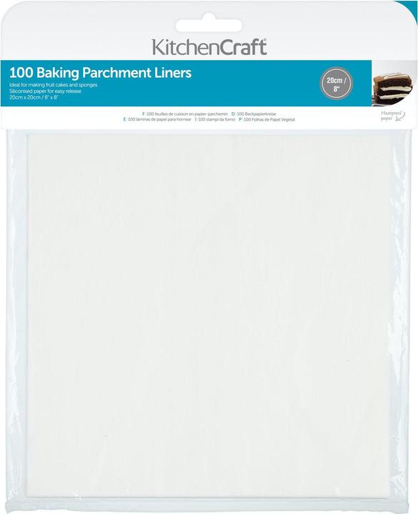 Produktbild Kitchen Craft Quadratkuchenformeinlage (20 x 20 cm)