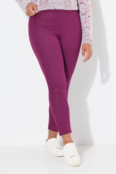 Produktbild Janet & Joyce Jeggings, Slim Fit, Minimal-Print, Gesässtaschen (46)