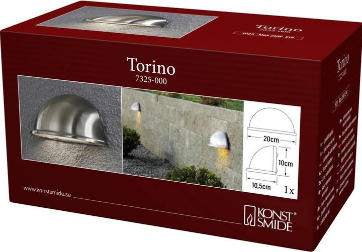 Actual product image Konstsmide Torino (E14, IP23)