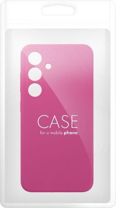 Actual product image OEM Back panel cover Case SILICONE 2mm for SAMSUNG S24 FE pink (Samsung Galaxy S24 FE)