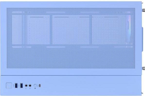 Actual product image Thermaltake View 380 TG ARGB Hydrangea Blue (Mini-ITX, ATX, mATX)