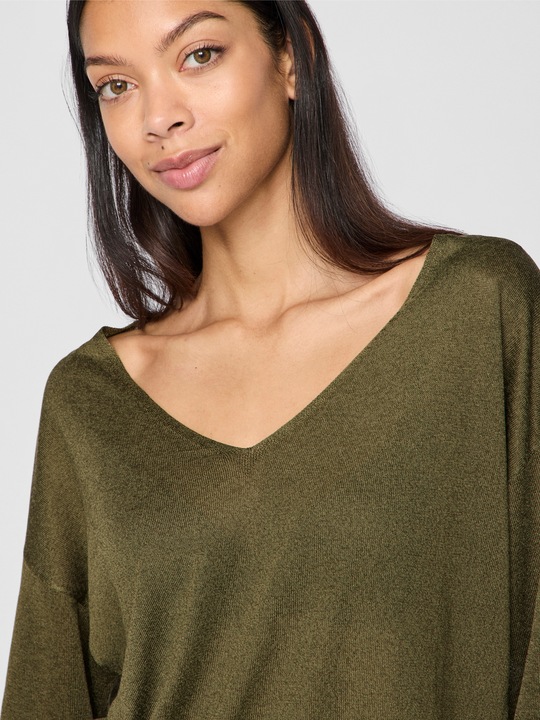 Image du produit Vila Pull en tricot col V (M)