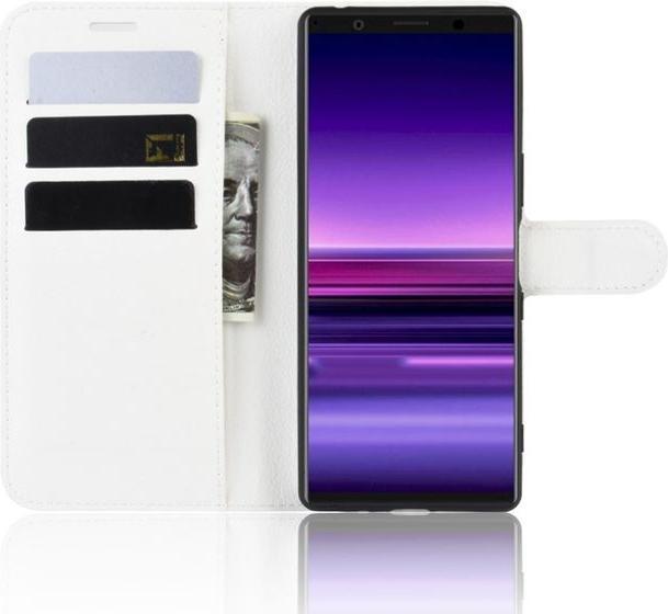 Produktbild MU Classic Litchi Leder Bookcover Series (Sony Xperia 5)
