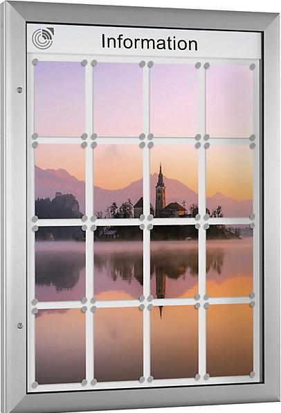 Image du produit Schaar-Design Vitrine d'affichage (Tableau noir, 138 x 102.50 cm)