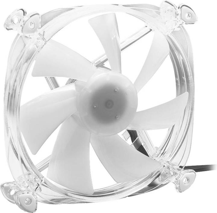 Actual product image Sharkoon Fan SHARK Disc PWM RGB (120 mm, 1x)