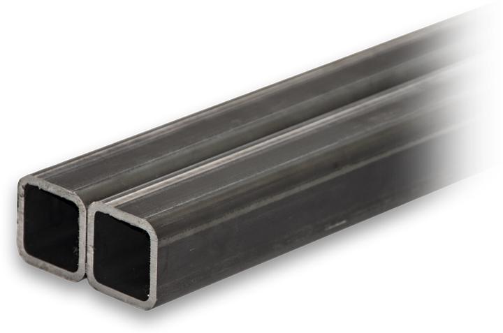Brütsch-Rüegger Metals Vierkantrohr Stahl, 40.00 x 40.00 x 4.00 mm (2 x 1.5 m)