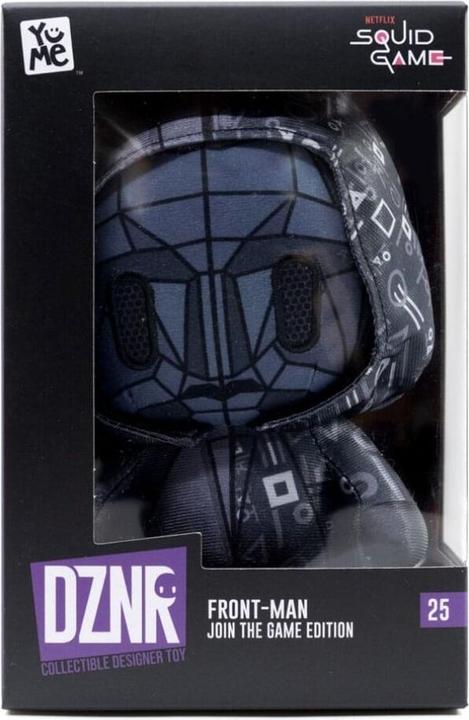 Produktbild YuMe Squid Game DZNR Plüschfigur Front-Man Join the Game Edition 18 cm