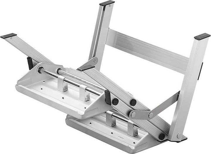 Produktbild ProPlus Doppeltrittstufe Aluminium faltbar