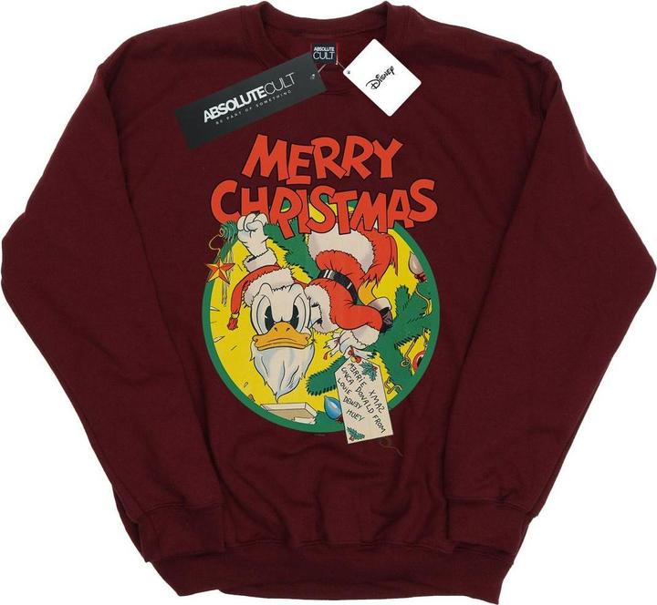 Produktbild Disney Donald Duck Merry Christmas Sweatshirt Mädchen (116)
